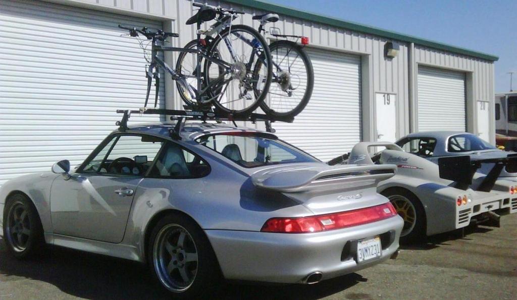 porsche 911 bike rack