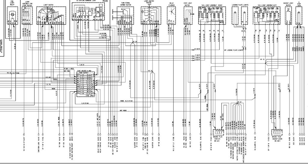 996  2004  Xenon Headlight Wiring Diagram