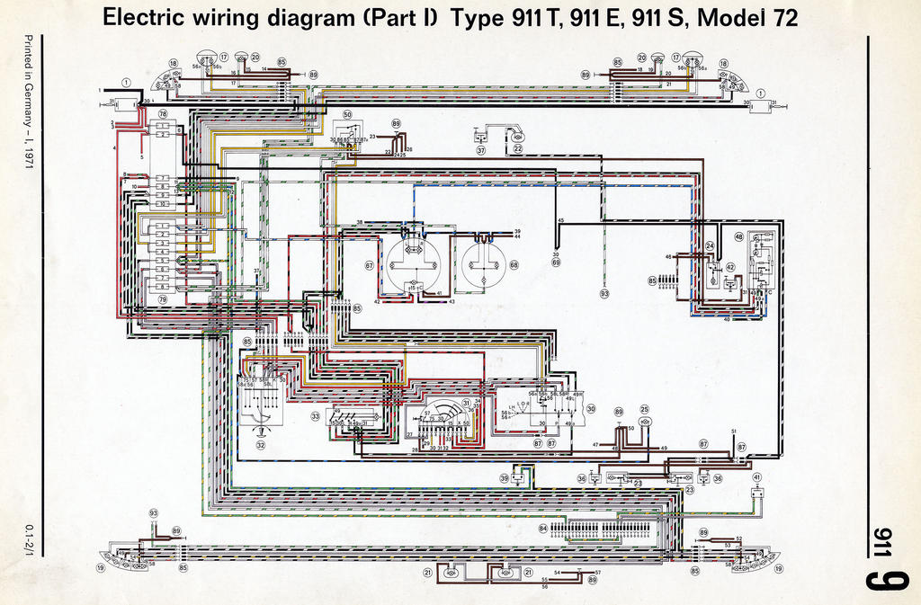 Porsche 911 S/T group 4 (1970) - Racing Cars 71 bug altinator wiring diagram with 