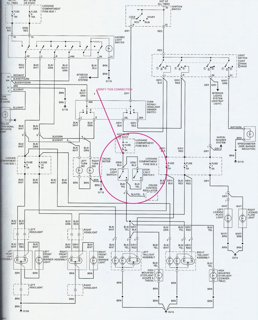 E911 Light Bar Wiring Diagram from rennlist.com