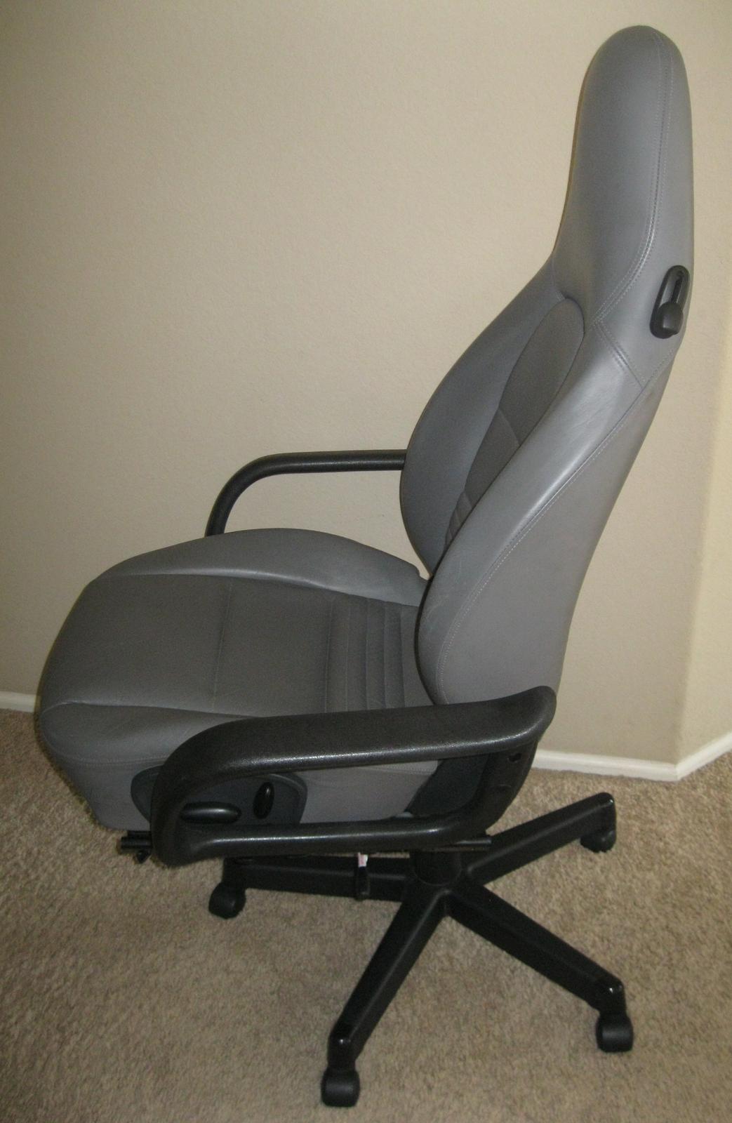 Fs Grey Full Leather Boxster Office Chair Rennlist Porsche