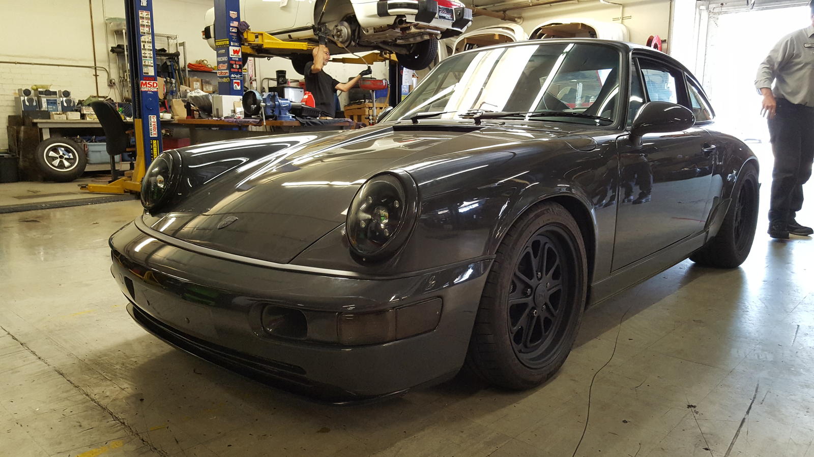 Gray Gunmetal Gray Or Slate Gray. car paint that changes color in light 964...