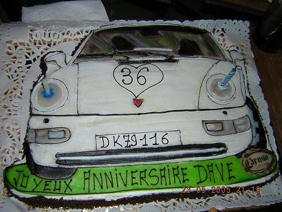 Handmade Porsche naked cake - Picture of Baking Maniac, Hong Kong -  Tripadvisor