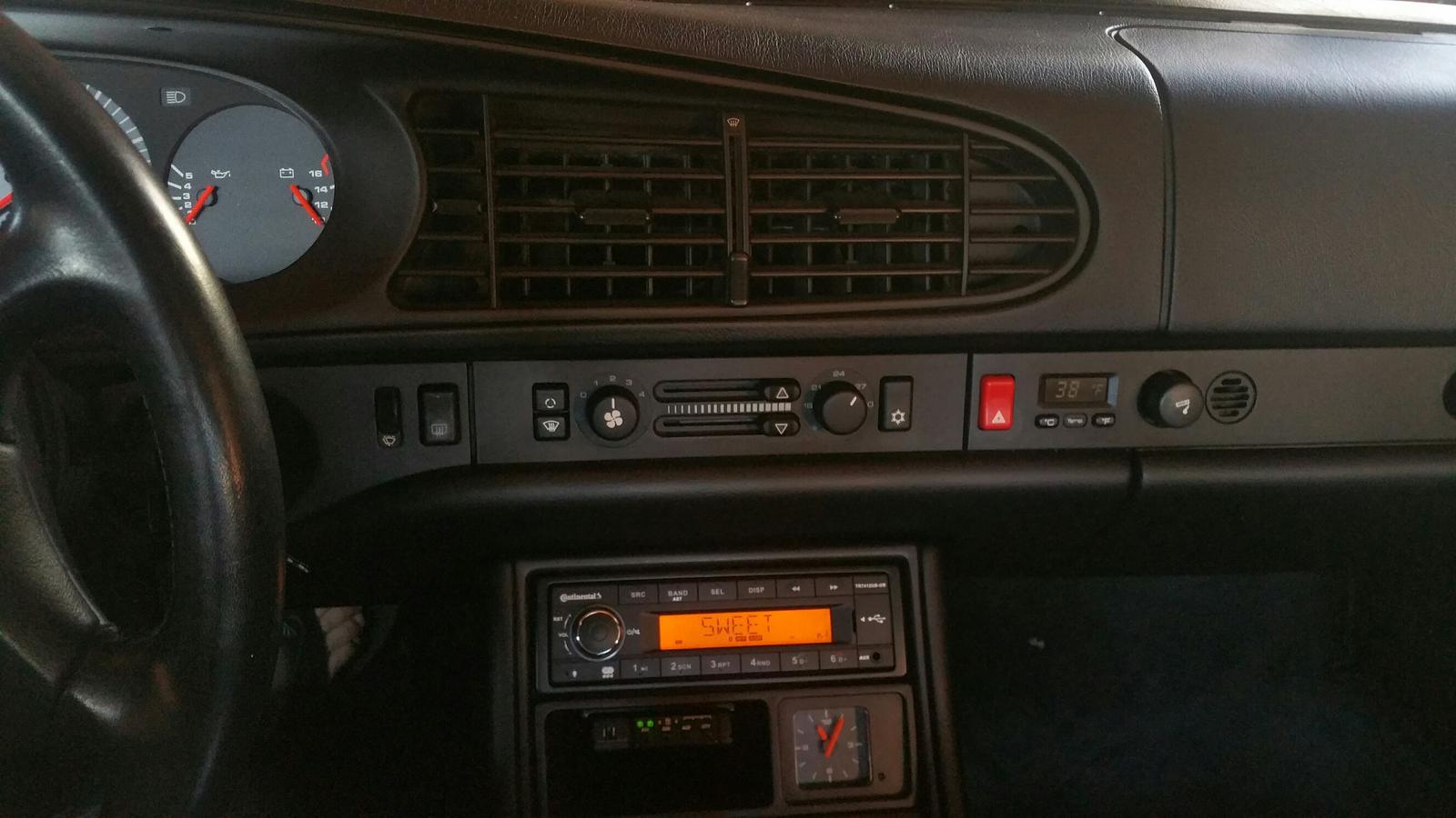 Continental (VDO) Radio Install 1992 968 - Rennlist - Porsche Discussion  Forums