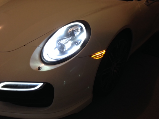 Porsche Clear Side Markers 2013+ 