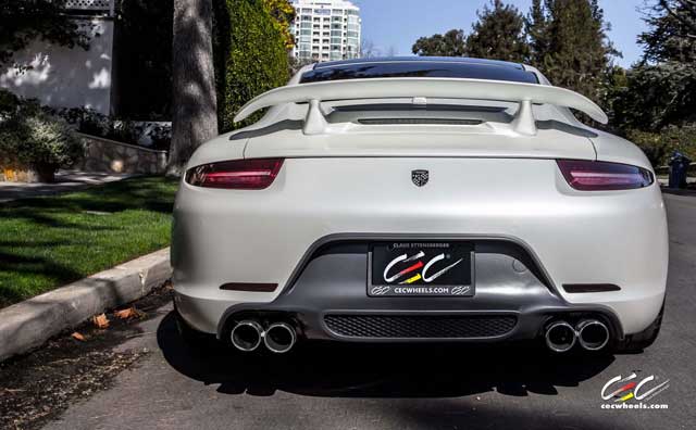 Caractere Exclusive rear wing for 991 Rennlist Porsche