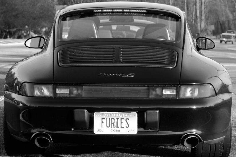 Porsche vanity plates