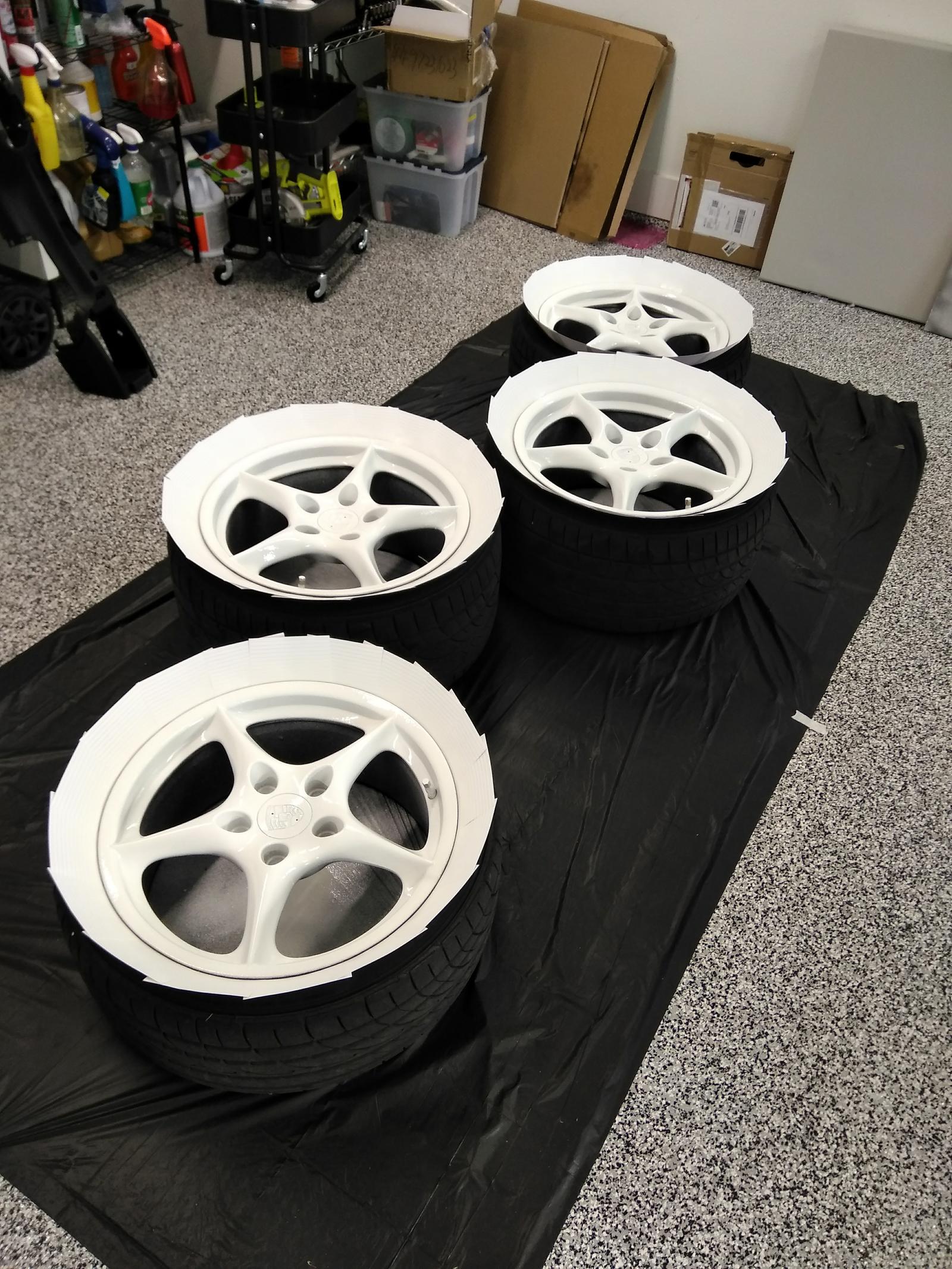 Plastidip 2.0? Colored my wheels - Rennlist - Porsche Discussion