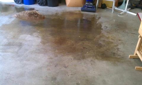 How Best To Remove Large Oil Stain On Garage Floor Rennlist