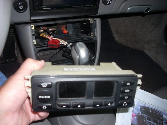 Porsche 986 Boxster & 996 digital heater & Air Con control LCD screen repair kit 