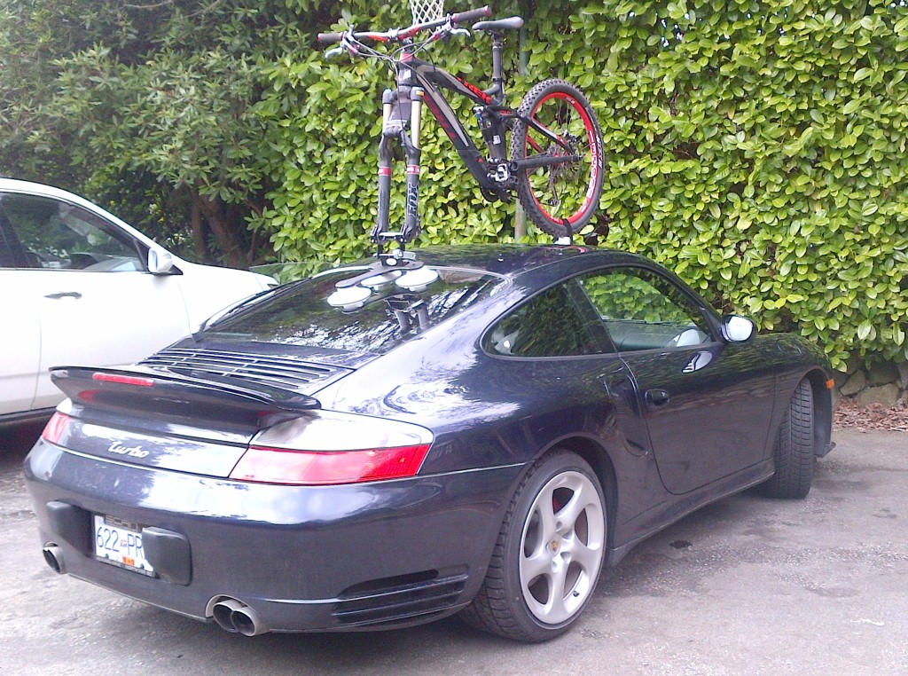 porsche 911 bike rack