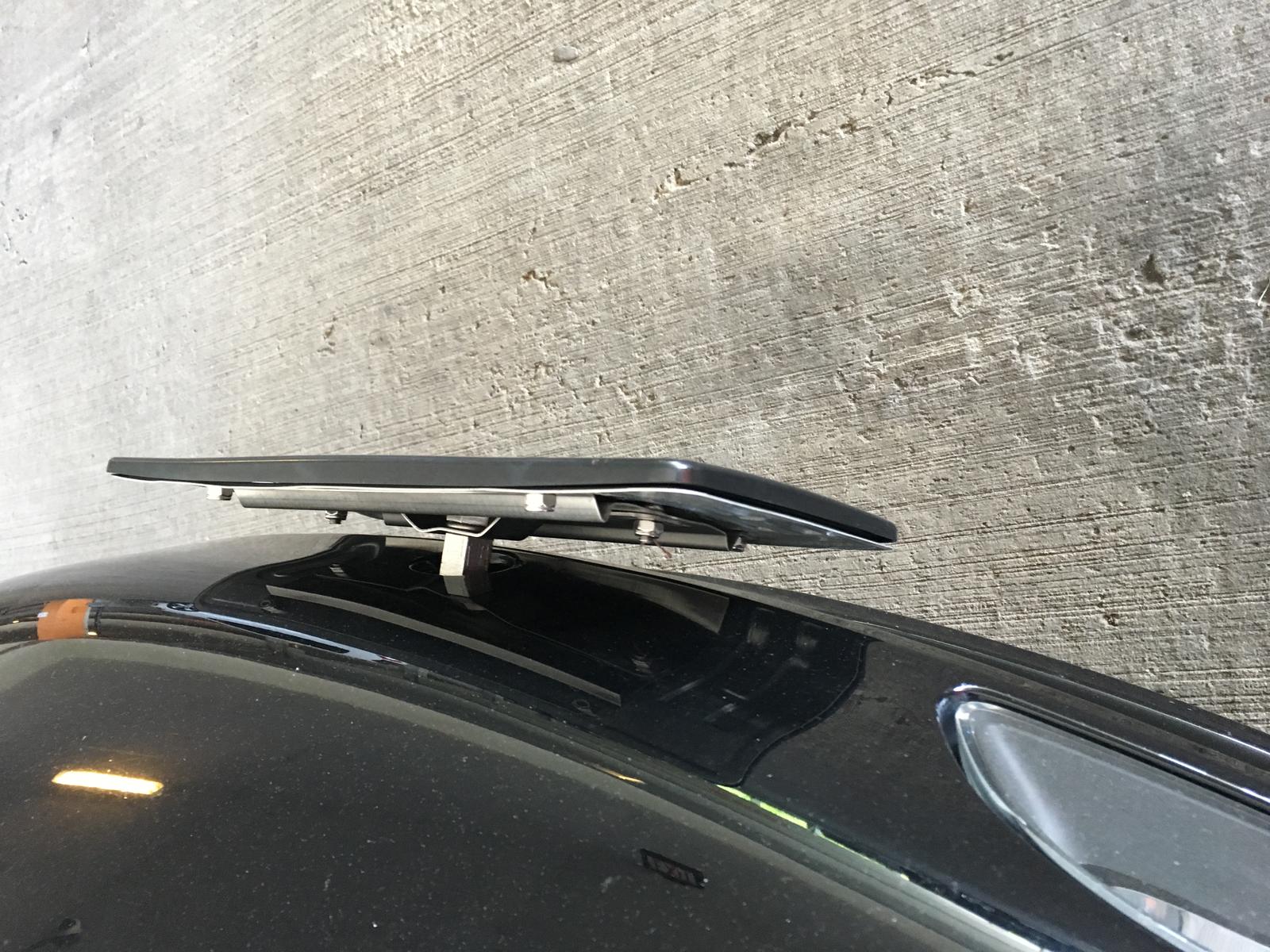 Tow hook front license plate holder - Rennlist - Porsche Discussion Forums