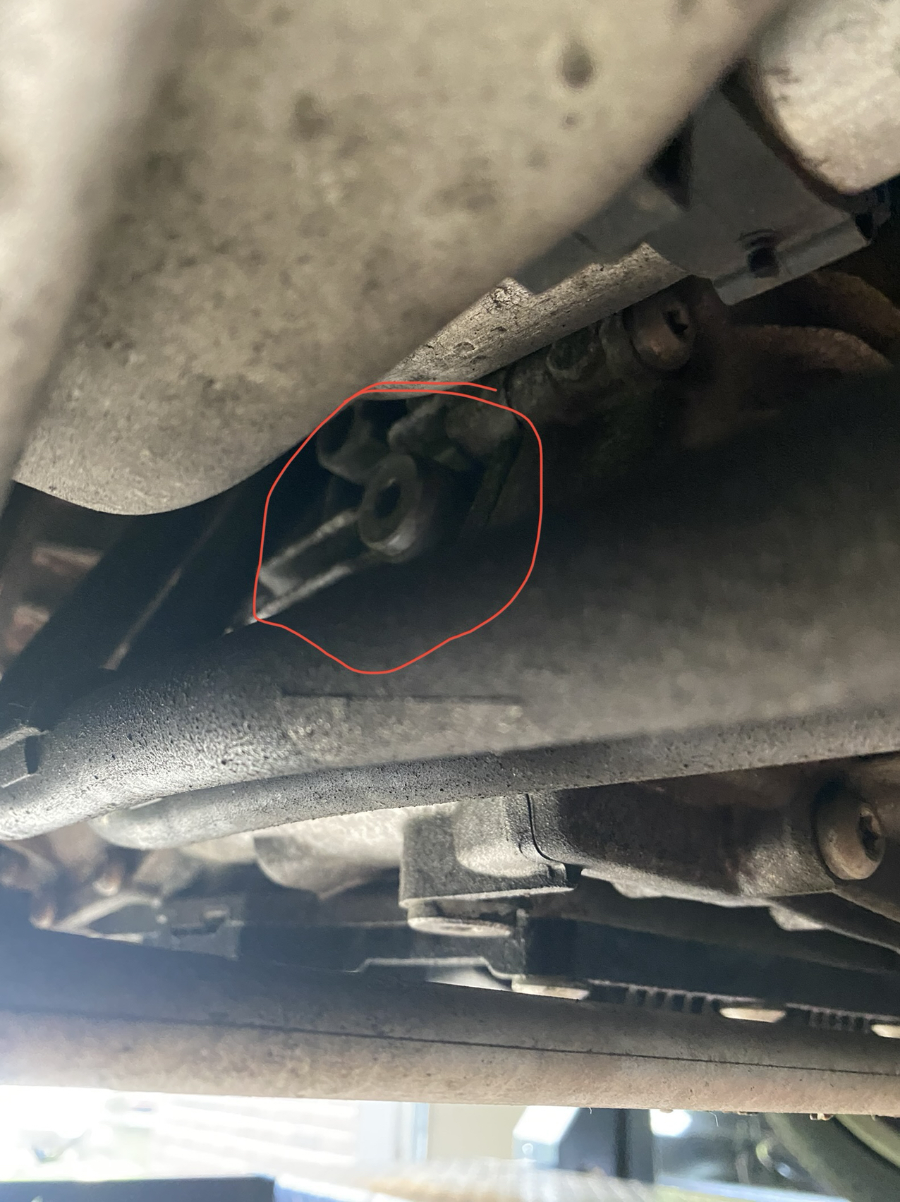 What's this wet electrical connector by the oil drain? -  Forums
