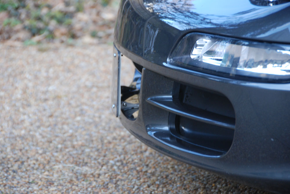 Tow hook front license plate bracket - Rennlist - Porsche Discussion Forums