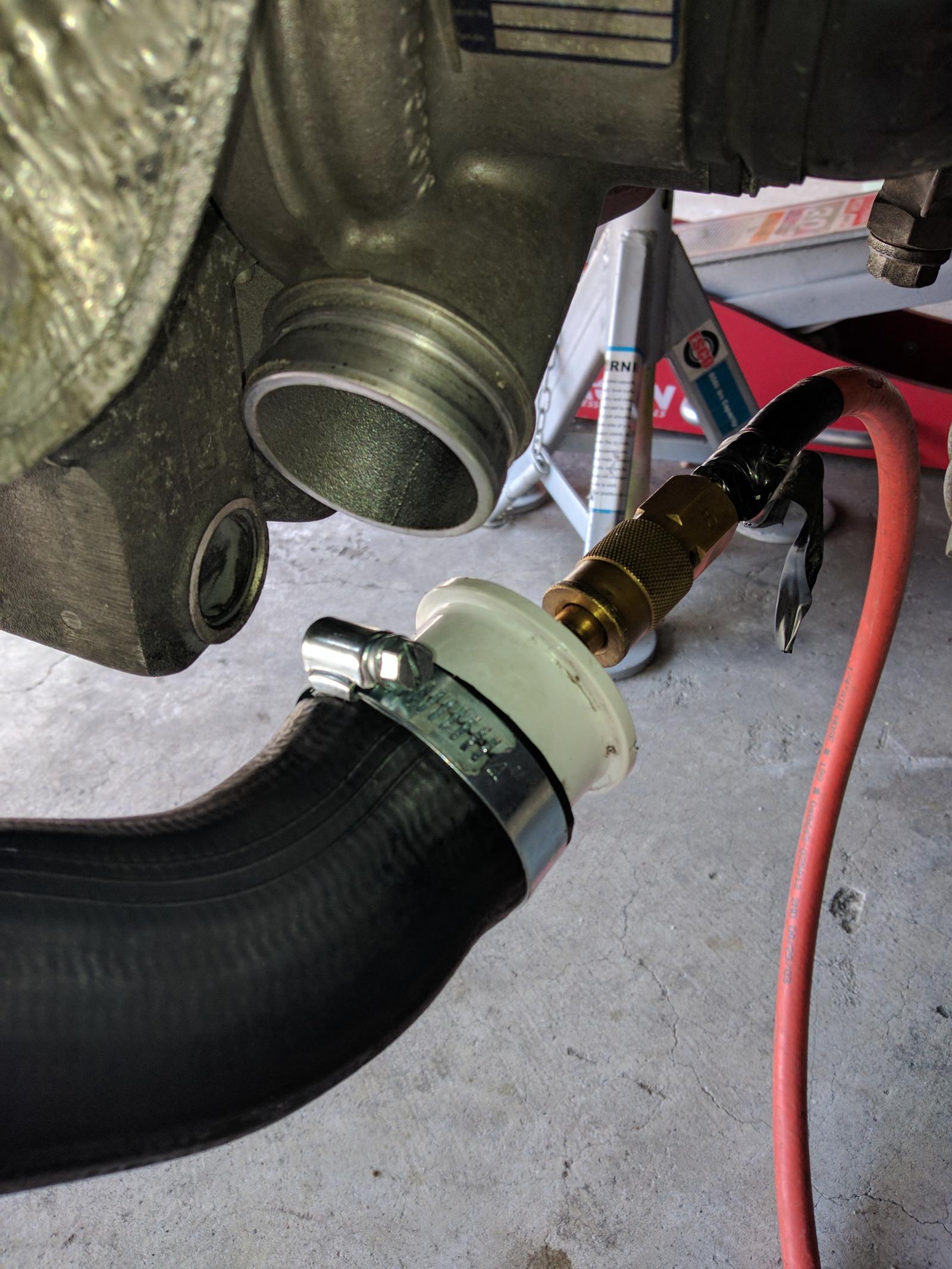 Cheap boost leak tester for the 997 Turbo - Rennlist - Porsche Discussion  Forums