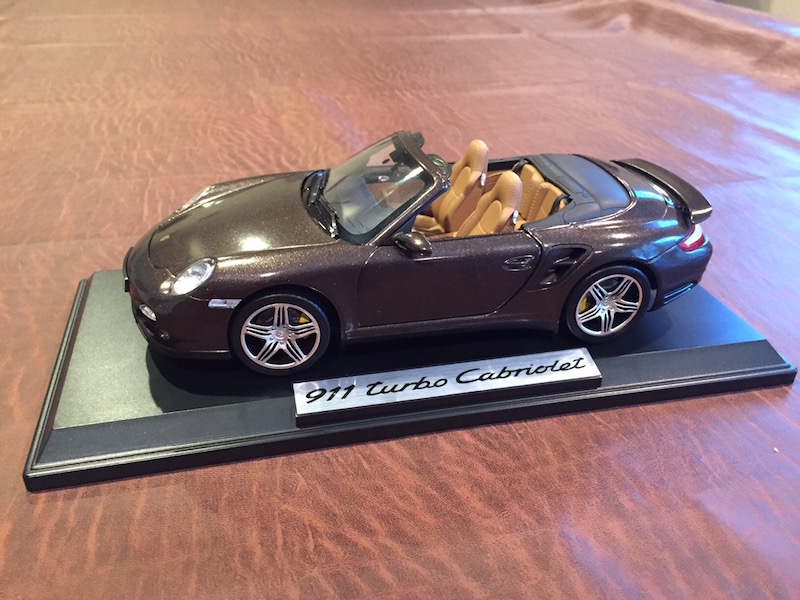 2008 Porsche 997 “Turbo Cabriolet” – 1/18 NOREV model car