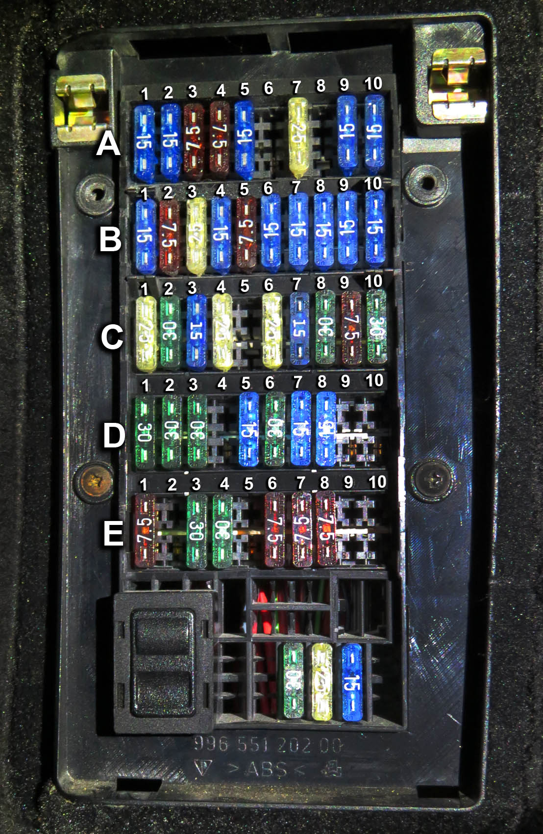 1999 Boxster 2.5 Misfire on Cylinders 4, 5, 6 - Rennlist ... 2001 porsche boxster cayman fuse box car wiring diagram 