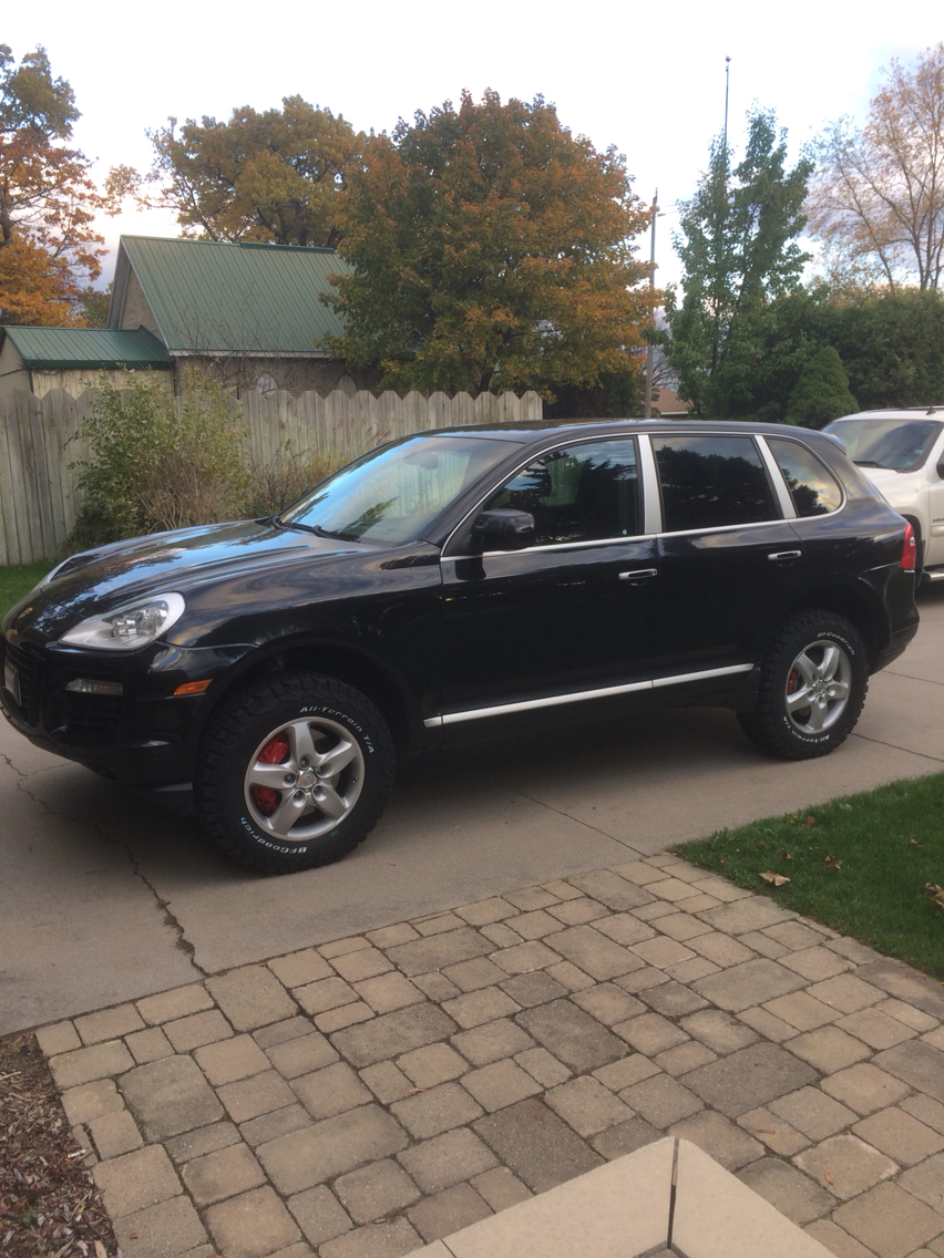 My Cayenne is finally taller than me! : r/4x4