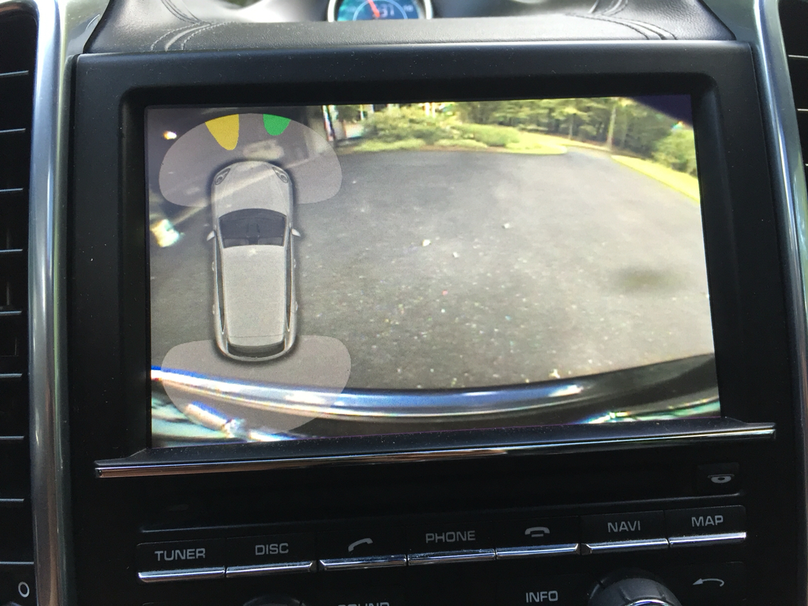 Porsche Cayenne Rear View Camera Retrofit