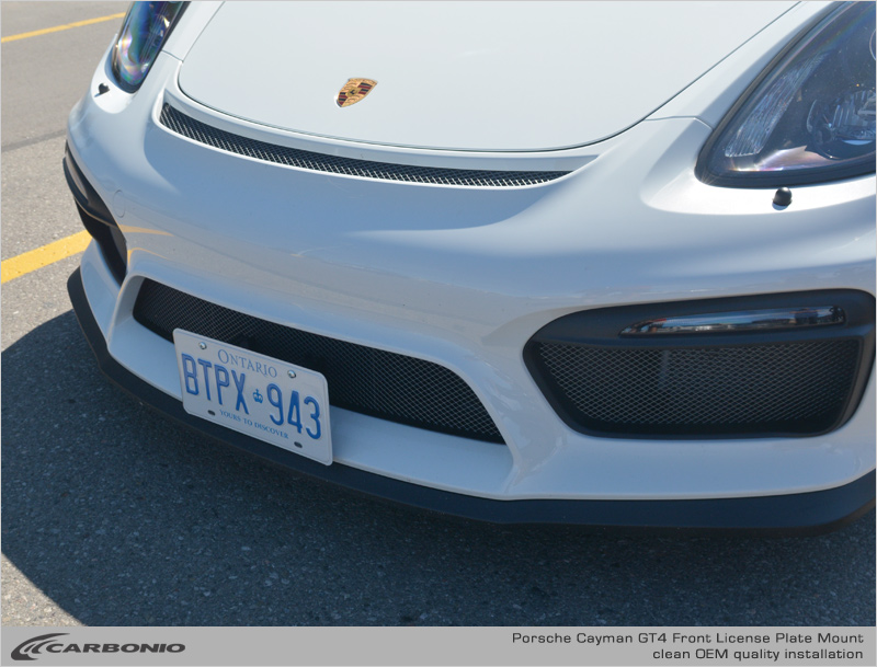 Tow hook front license plate holder - Rennlist - Porsche Discussion Forums