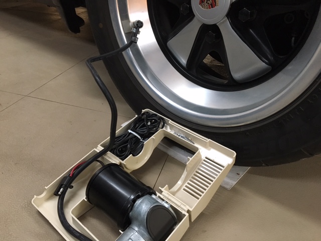 porsche tire inflator