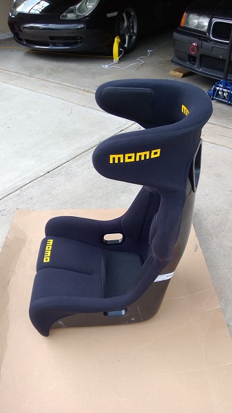 FS Momo Daytona FIA Race Seat with Head Restraint - Rennlist - Porsche  Discussion Forums