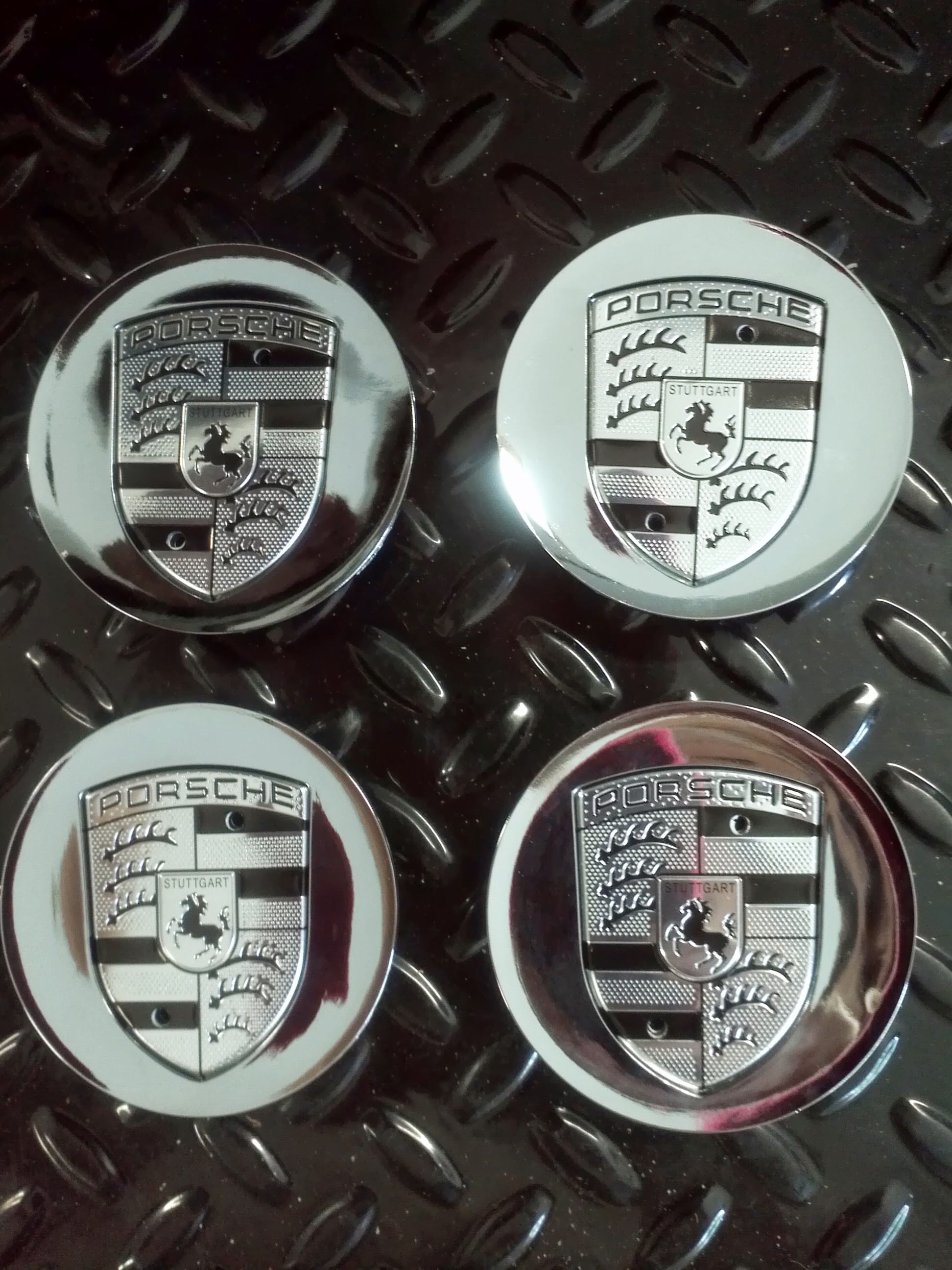 Porsche Wheel Center Caps Set of 4