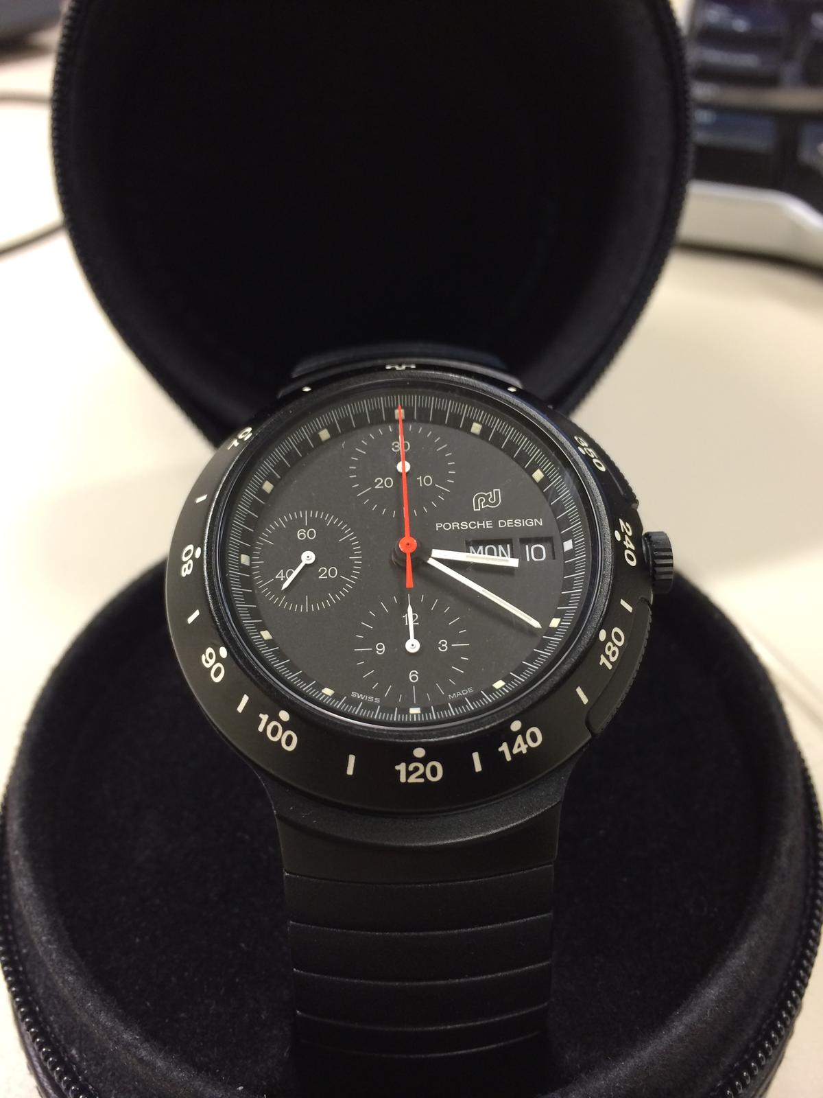 Porsche Design IWC Watch and Multi-Function Steering Wheel ...