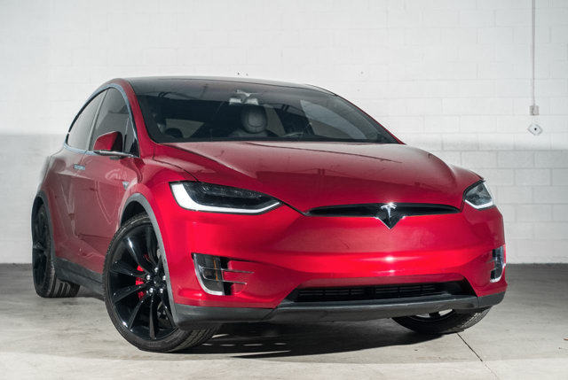 Dealer Inventory Practically New Tesla Model X P90d Hard