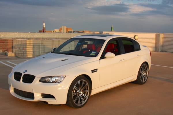 2010 M3 Sedan White On Red Interior 38k Rennlist Porsche