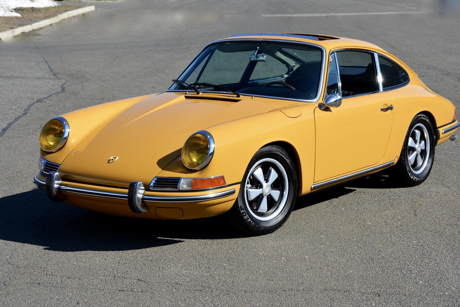 Dealer Inventory 1966 Porsche 912 Sun Roof Coupe in Bahama Yellow ...