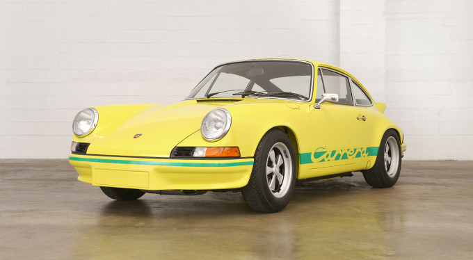 Historic 1973 Porsche 911 RS Lightweight at Auction