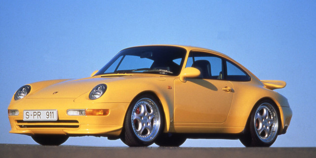 The 1995 993 Carrera: the last of the air-cooled 911s.