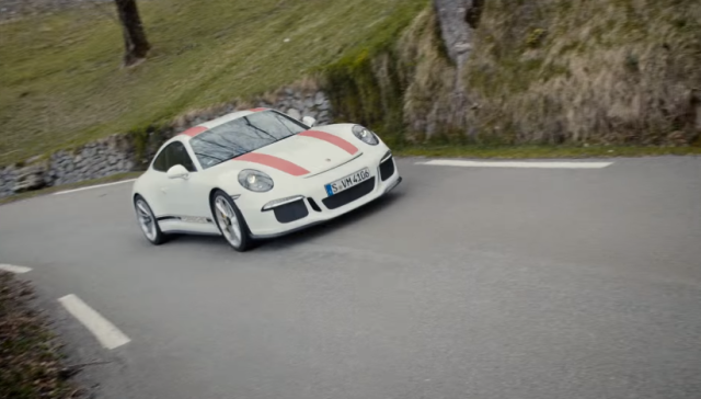 Porsche 911 R Driving Lessons Come Together on Col D’Aspin