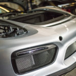 The Process of Installing a Clear Bra on a GT4