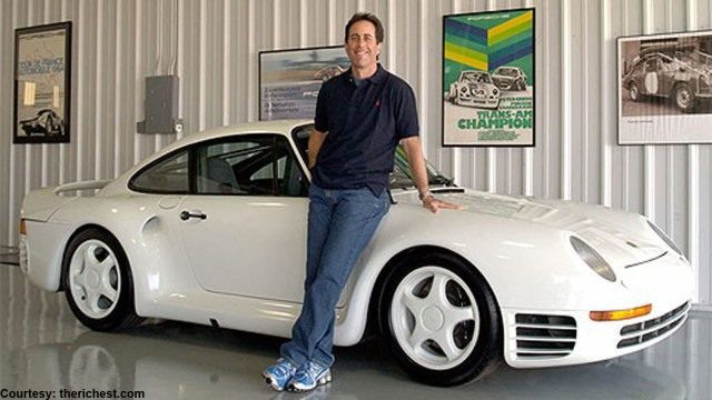 9 Celebrities and Their Porsches
