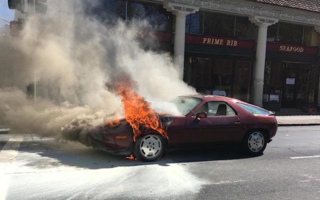 What Should You Do With a 928 Porsche After It Catches Fire?