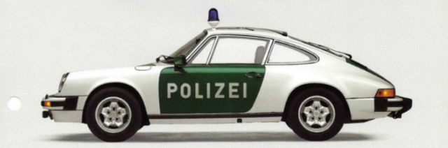 Old School Porsche Ad Boasts Pure Police Power
