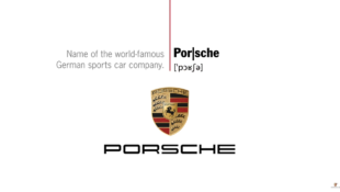 For the Phonetically Challenged, Porsche Offers Lesson in Pronunciation
