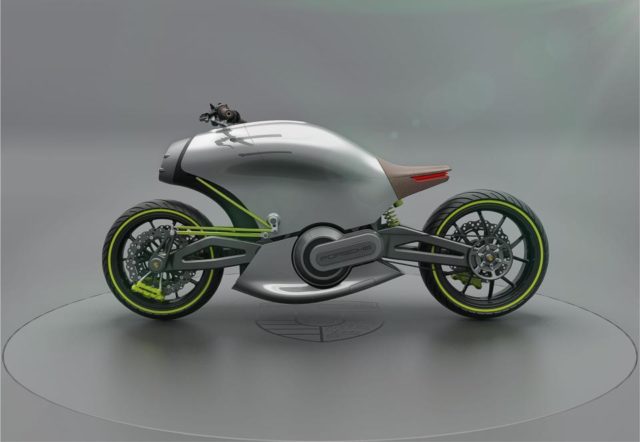 Porsche Motorcycle Concept is a Futuristic Stunner