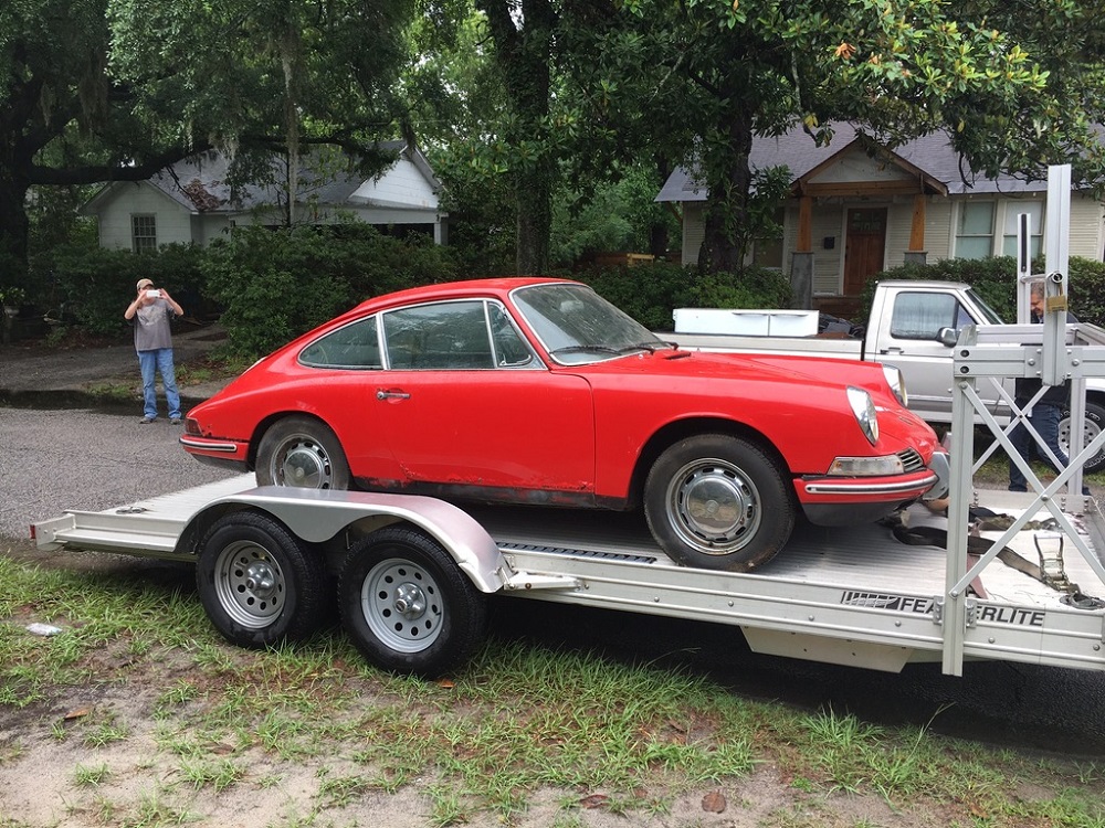 Porsche barn find