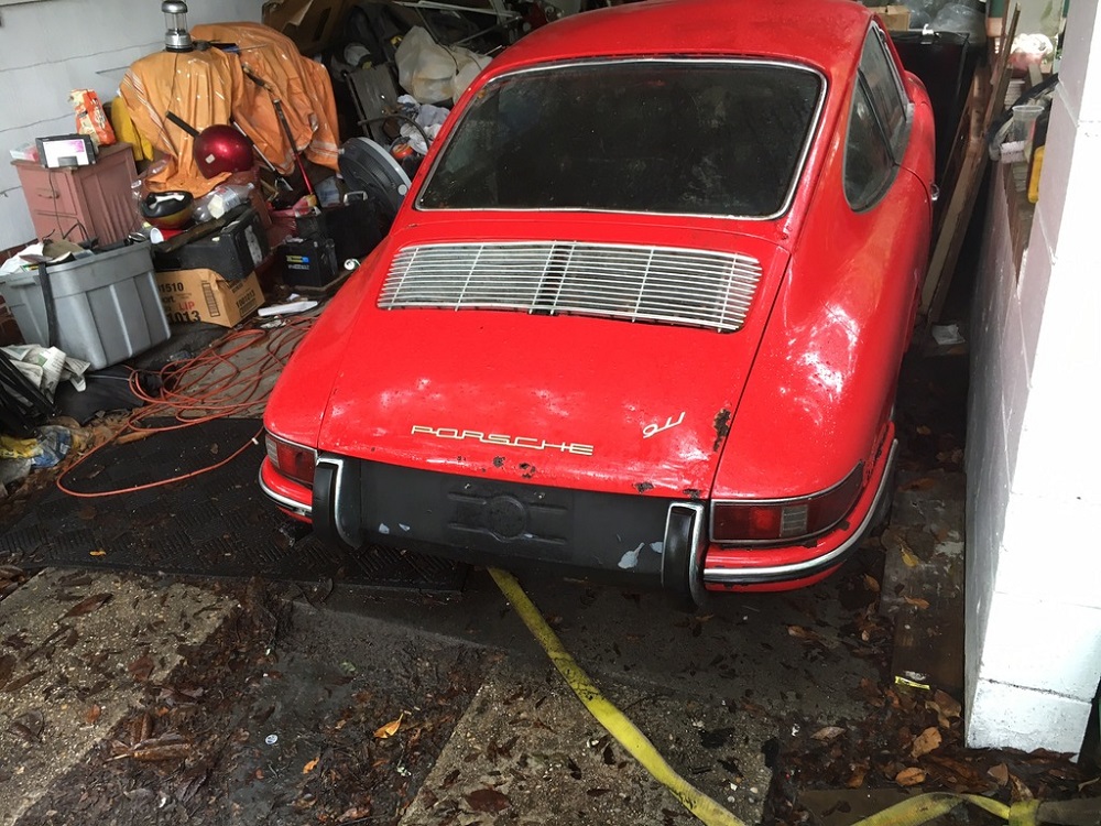 Porsche barn find