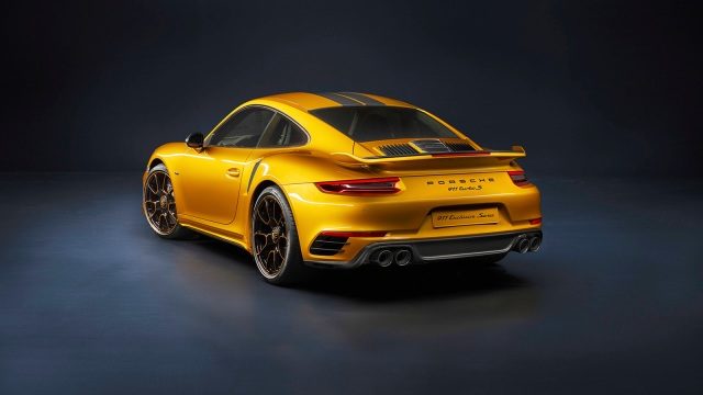 The Turbo S Exclusive Gets 607HP and Gold Paint! (Photos)