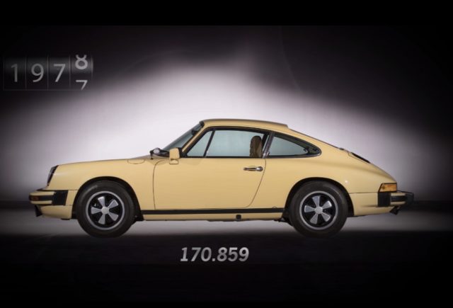Seven Generations of the Porsche 911 (Video)