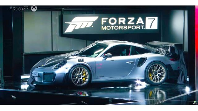 Microsoft Unveils the 2018 GT2 RS at Forza Motorsports 7 World Premiere (Photos)