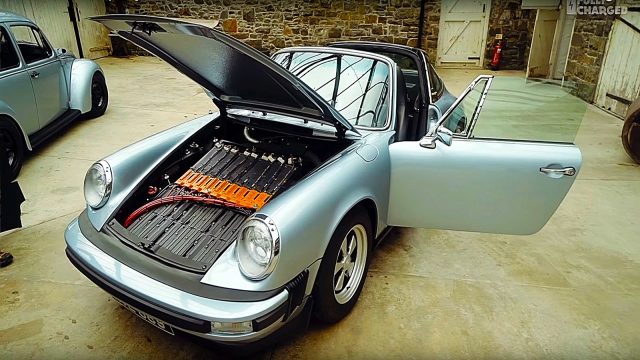 Purists Beware: This Here is a 1979 911 with Tesla Batteries