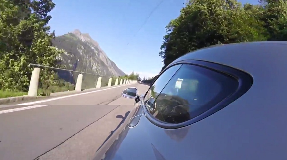 Porsche Cayman GTS Takes on Intimidating Klausen Pass (Video)