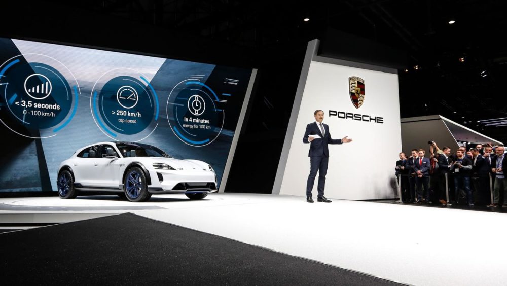 Porsche Unveils New Mission E Cross Turismo at Geneva