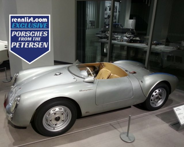 Porsches from the Petersen: 1956 Porsche 550/1500 RS Spyder