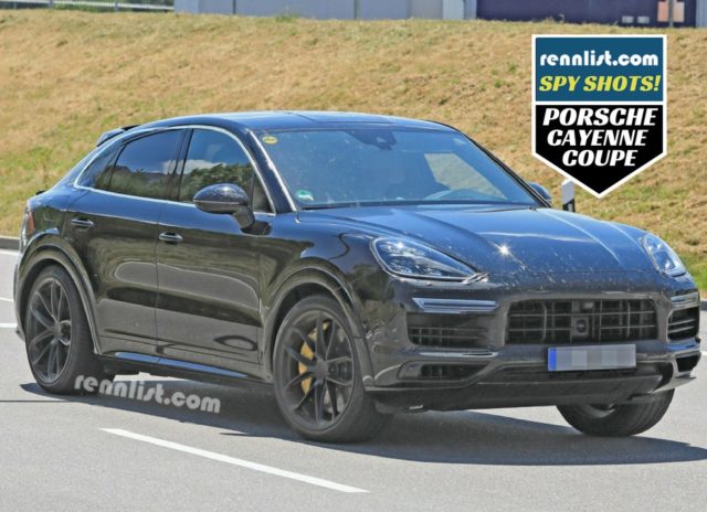 Porsche Cayenne Coupe Spied Testing in Germany